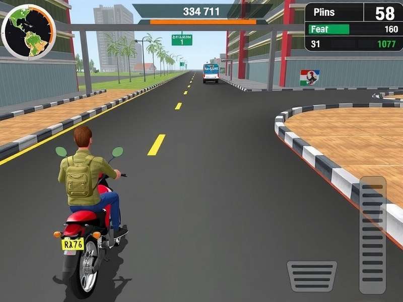 Speedy Courier India Game Screenshot